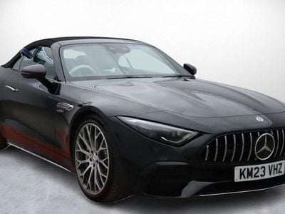 Used Mercedes SL43 AMG AMG 381 HP (280 kW) 2023 Black Cabriolet