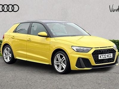 Used Audi A1 S-Line 94 HP (69 kW) 2022 Yellow SUV