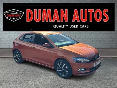 Usado VW Polo GTI 65 HP (47 kW) 2018 Laranja Citadino