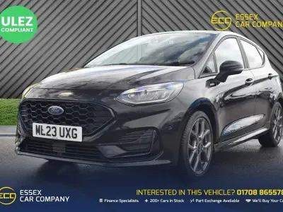 Used Ford Fiesta ST-Line 100 HP (73 kW) 2023 Black Hatchback