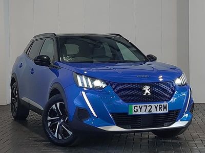 Used Peugeot e-2008 GTi 100 kW (136 HP) 2022 Blue SUV