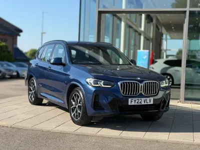 Used BMW X3 M Sport 286 HP (210 kW) 2022 Blue SUV