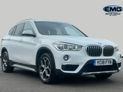 Used BMW X1 xLine 150 HP (110 kW) 2018 White SUV