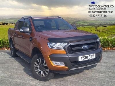 Used Ford Ranger Wildtrack 200 HP (147 kW) 2019 Orange Pickup