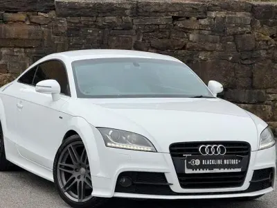 Used Audi TT Black Edition 211 HP (155 kW) 2012 White Coupe