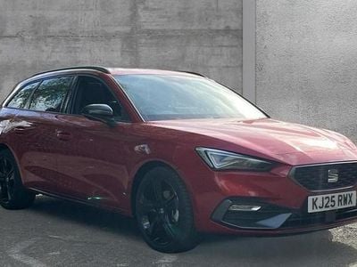 Desire red New 2025 Seat Leon Black Edition Estate | £24,290