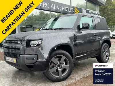 New Land Rover Defender HSE Dynamic 249 HP (183 kW) 2026 Carpathian grey SUV