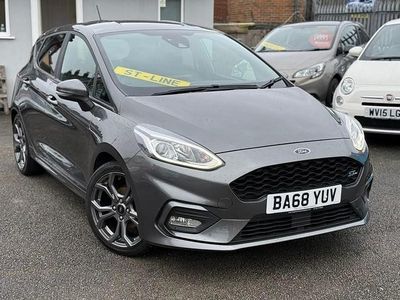 Used Ford Fiesta ST-Line 125 HP (91 kW) 2019 Grey Hatchback