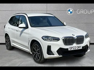 Used BMW X3 M Sport 190 HP (139 kW) 2022 White SUV