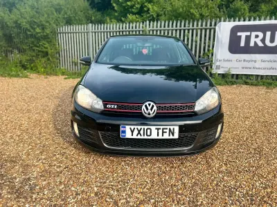 Used VW Golf VI GTI 210 HP (154 kW) 2010 Black Hatchback