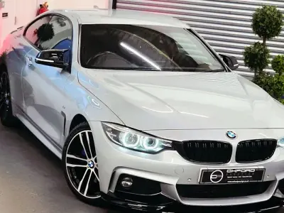 Used BMW 420 Coupé M Sport 190 HP (139 kW) 2017 Silver Coupe