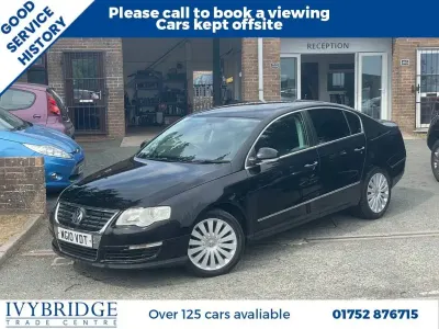 Used VW Passat Highline 140 HP (102 kW) 2010 Black Sedan