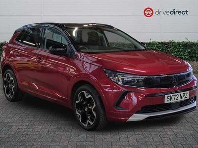 Used Vauxhall Grandland X Ultimate 130 HP (95 kW) 2022 Red SUV