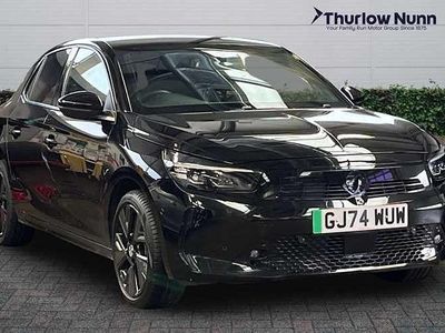 Used Vauxhall Corsa-e Ultimate 114 kW (156 HP) 2024 Black Hatchback