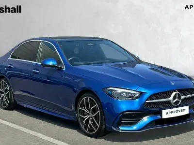 Used Mercedes C300 AMG Line Premium Plus 258 HP (189 kW) 2022 Blue