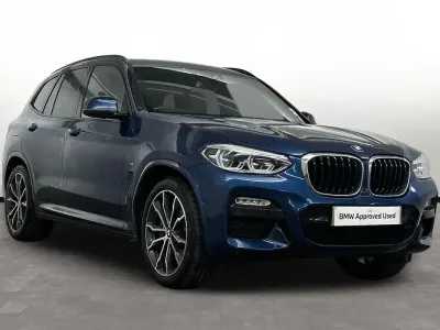 Begagnad BMW X3 M Sport 261 HK (191 kW) 2019 Blå SUV