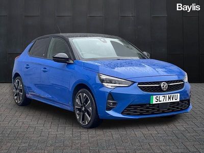 Used Vauxhall Corsa-e SRi 100 kW (136 HP) 2021 Blue Hatchback