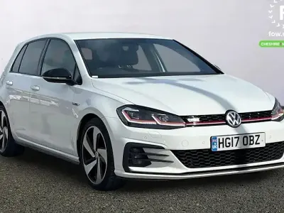 Used VW Golf VII GTI 230 HP (169 kW) 2017 White Hatchback