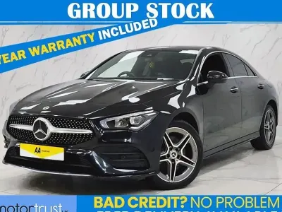 Usado Mercedes CLA250e AMG Line Premium 2022 Preto Sedan