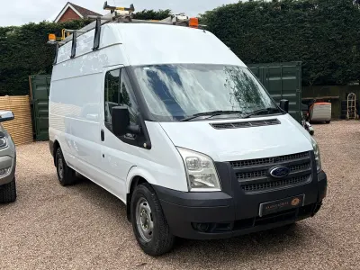 Used Ford Transit 125 HP (91 kW) 2013 White Van