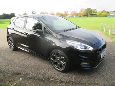 Used Ford Fiesta ST-Line 125 HP (91 kW) 2019 Black Hatchback