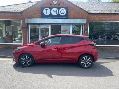 Usado Nissan Micra S 100 HP (73 kW) 2020 Vermelho Citadino