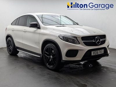 White Used 2016 Mercedes GLE350 AMG line Coupe | £20,350 (Good price)
