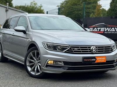 Silver Used 2015 VW Passat R-line Estate | £8,990 (Fair price)