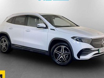 White Used 2022 Mercedes EQA350 AMG line SUV | £18,495 (Good price)