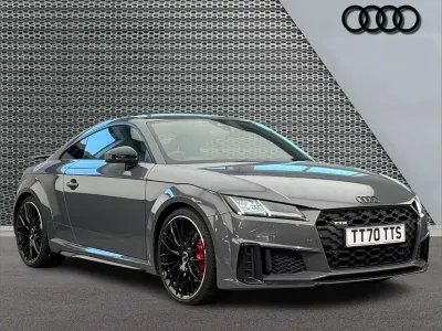 Used Audi TTS Black Edition 301 HP (221 kW) 2020 Grey Coupe