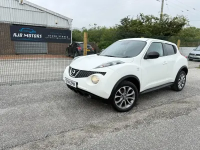Used Nissan Juke N-TEC 2014 White SUV