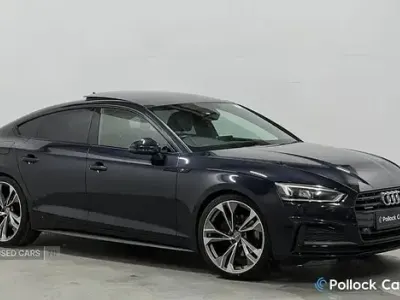 Używany Audi A5 S-Line 190 KM (139 kW) 2018 Niebieski Coupe