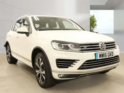 Used VW Touareg R-line 262 HP (192 kW) 2015 White SUV