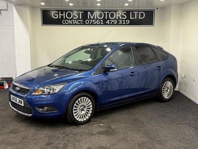 Used Ford Focus Titanium 2008 Blue Hatchback