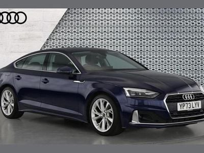 Used Audi A5 Sportback Sport 150 HP (110 kW) 2023 Blue Hatchback