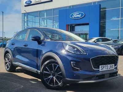 Używany Ford Puma Titanium 2023 Niebieski SUV