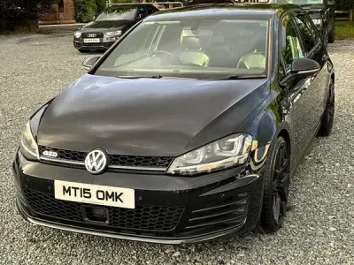 Used VW Golf VII GTD 184 HP (135 kW) 2015 Black Hatchback