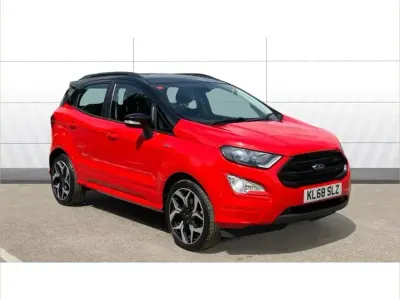 Used Ford Ecosport ST-Line 125 HP (91 kW) 2019 Red SUV