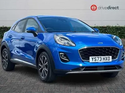 Used Ford Puma Titanium 2023 Blue SUV