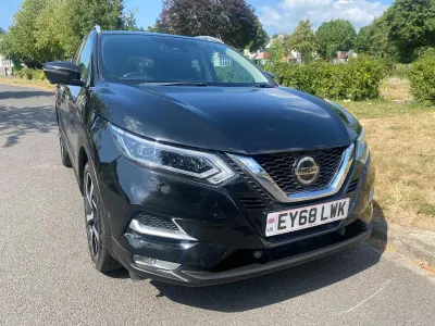 Used Nissan Qashqai Tekna 115 HP (84 kW) 2018 Black SUV