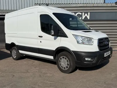 Used Ford Transit Trend 130 HP (95 kW) 2019 White Van