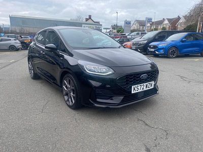 Used Ford Fiesta ST-Line 100 HP (73 kW) 2023 Agate black metallic Hatchback