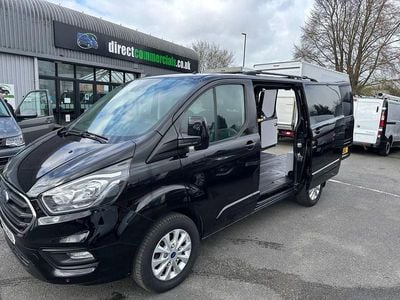 Used Ford Transit Custom Limited 130 HP (95 kW) 2021 Black Van