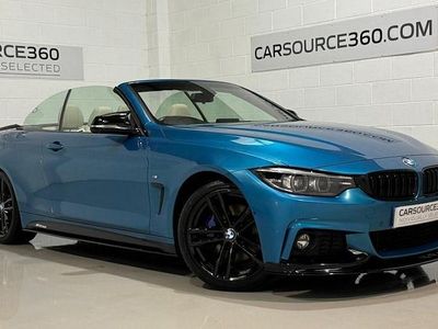 Used BMW 420 M Sport 184 HP (135 kW) 2019 Blue Cabriolet