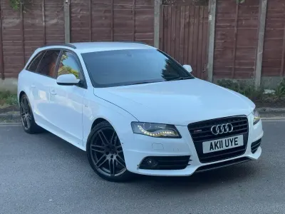 Used Audi A4 Black Edition 2011 White Estate