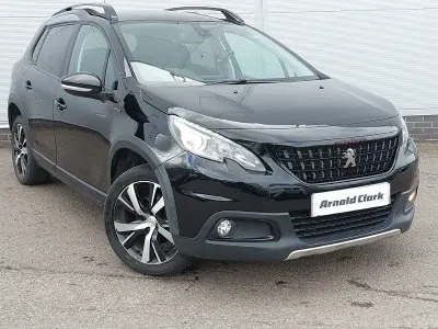 Begagnad Peugeot 2008 GT-line 110 HK (80 kW) 2019 Svart SUV