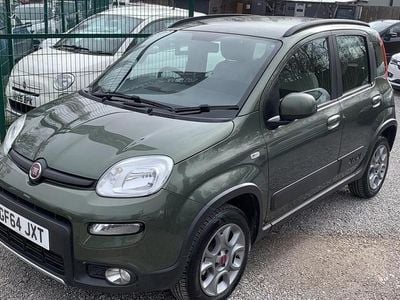 Used Fiat Panda 4x4 85 HP (62 kW) 2014 Green Hatchback