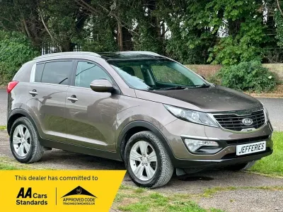 Used Kia Sportage 115 HP (84 kW) 2011 Brown SUV