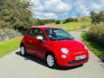 Used Fiat 500 69 HP (50 kW) 2013 Red Hatchback