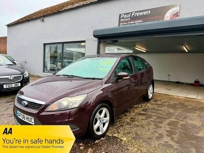 Used Ford Focus Zetec 2008 Red Hatchback
